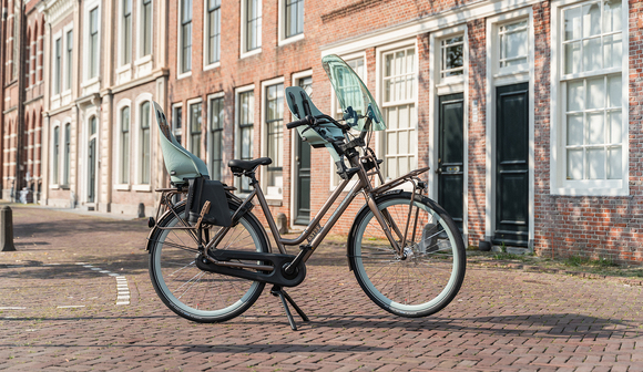 Batavus Quip: stoer, stabiel, veilig en een enorm praktische transportfiets én moederfiets!