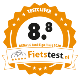 Fonk E-go® Plus scoort in de AD Nationale Schoolfietstest
