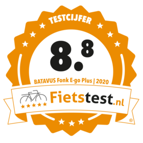 Fonk E-go® Plus scoort in de AD Nationale Schoolfietstest
