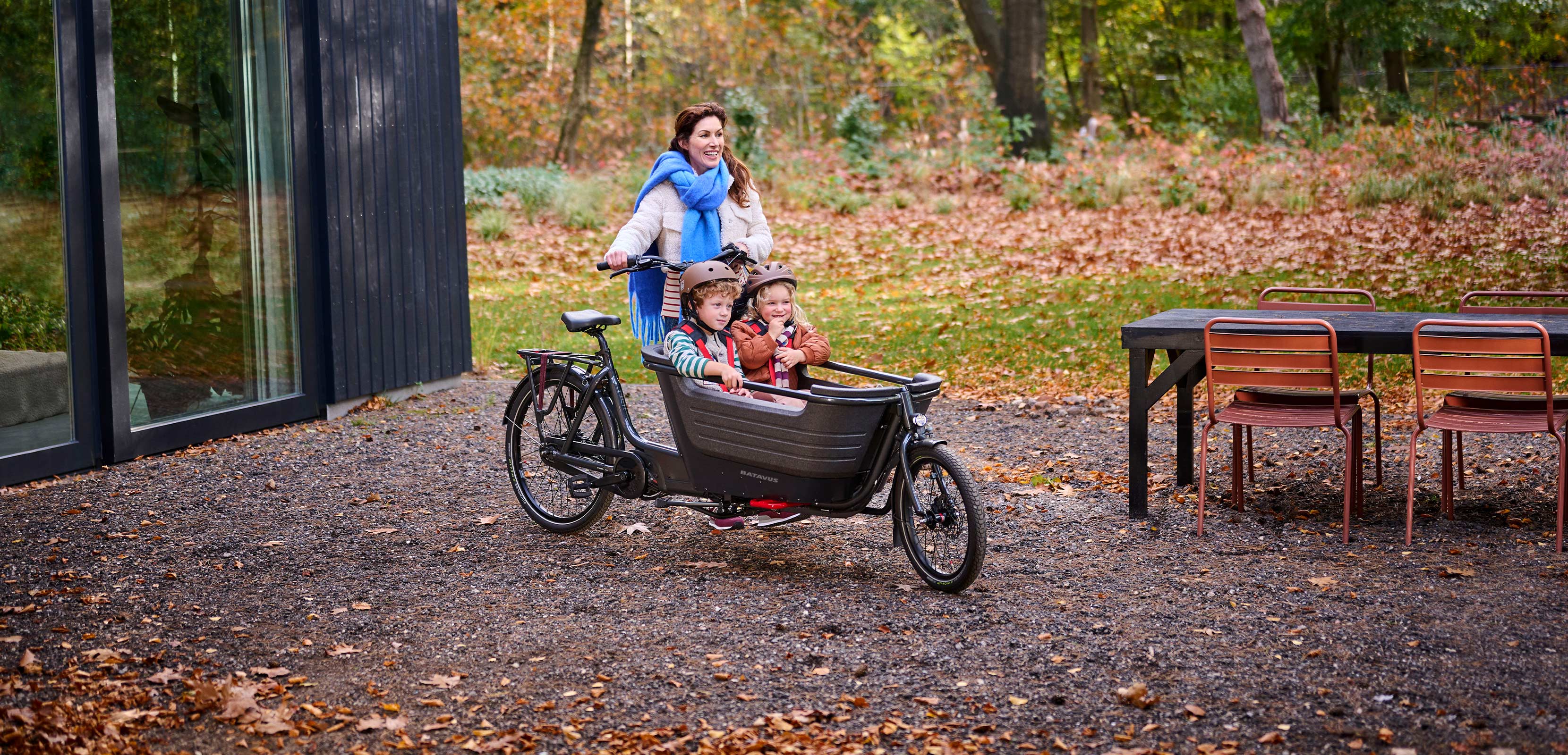 De bakfiets van Batavus