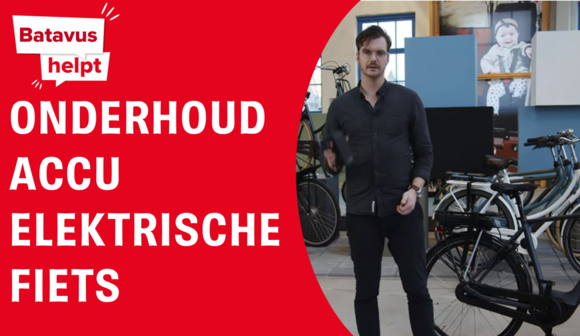 Hoe onderhoud ik de accu van mijn fiets?