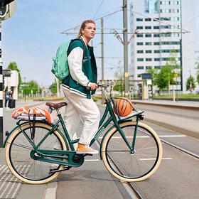 Robuuste transportfiets