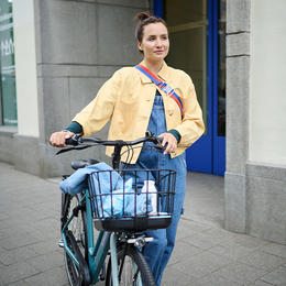 Optioneel: mandje voorop voor extra bagage