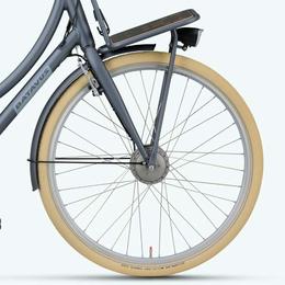 Elektrische transportfiets met voorwielmotor